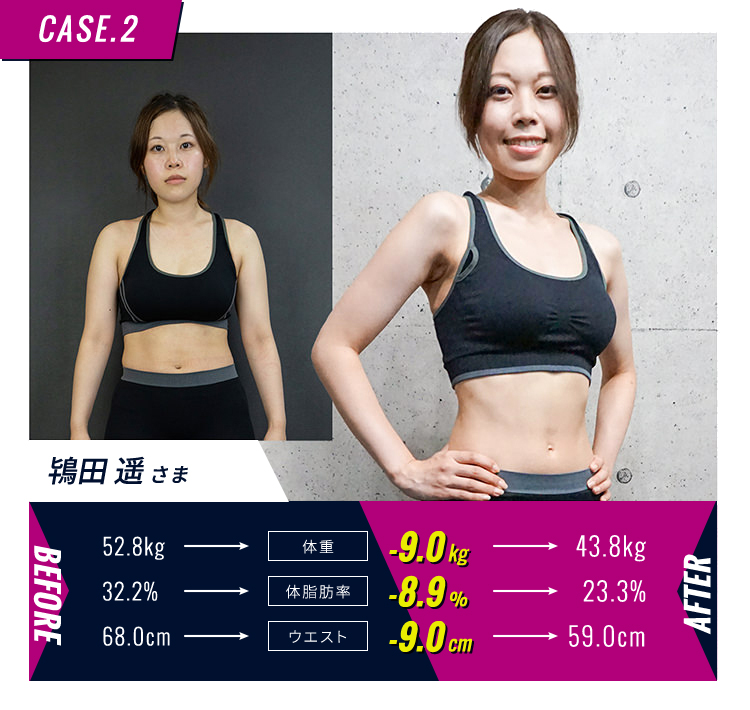 女性 20代 52kg